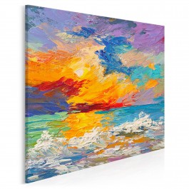 Dzienniki Magellana - nowoczesny obraz na płótnie - 80x80 cm