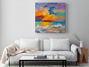 Dzienniki Magellana - nowoczesny obraz na płótnie - 80x80 cm