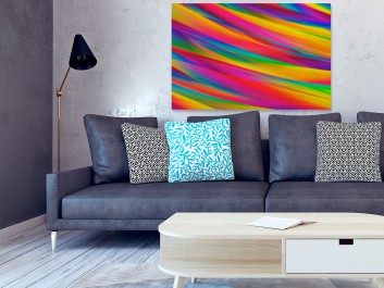 Eliksir szczęścia - nowoczesny obraz na płótnie - 120x80 cm Eliksir szczęścia - nowoczesny obraz na płótnie - 120x80 cm