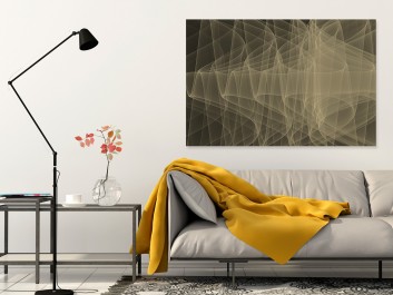 Odrealnienie - nowoczesny obraz na płótnie - 120x80 cm