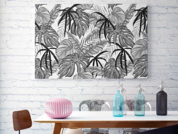 Zagajnik - nowoczesny obraz na płótnie - 120x80 cm