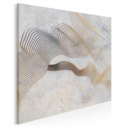 Nić Ariadny - nowoczesny obraz na płótnie - 80x80 cm