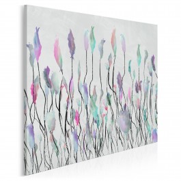 Beztroska codzienności - nowoczesny obraz na płótnie - 80x80 cm Beztroska codzienności - nowoczesny obraz na płótnie - 80x80 cm