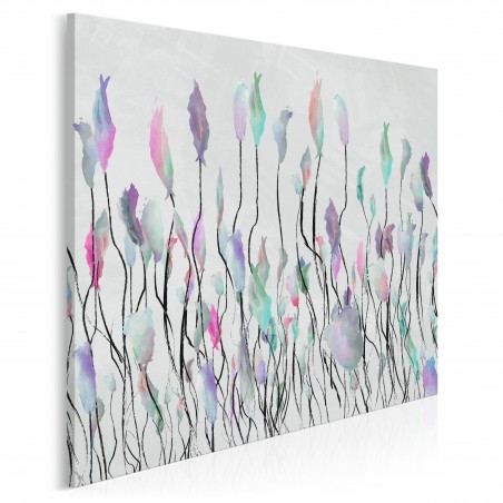 Beztroska codzienności - nowoczesny obraz na płótnie - 80x80 cm
