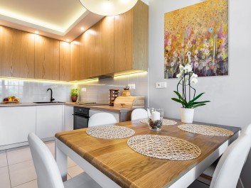 Florystyczna hegemonia - nowoczesny obraz do salonu - 80x80 cm