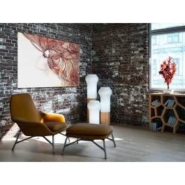 Leśna nimfa - nowoczesny obraz na płótnie - 120x80 cm Leśna nimfa - nowoczesny obraz na płótnie - 120x80 cm