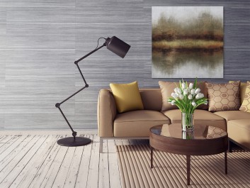 Delta - nowoczesny obraz na płótnie - 80x80 cm