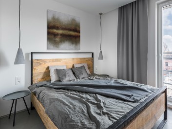 Delta - nowoczesny obraz na płótnie - 80x80 cm