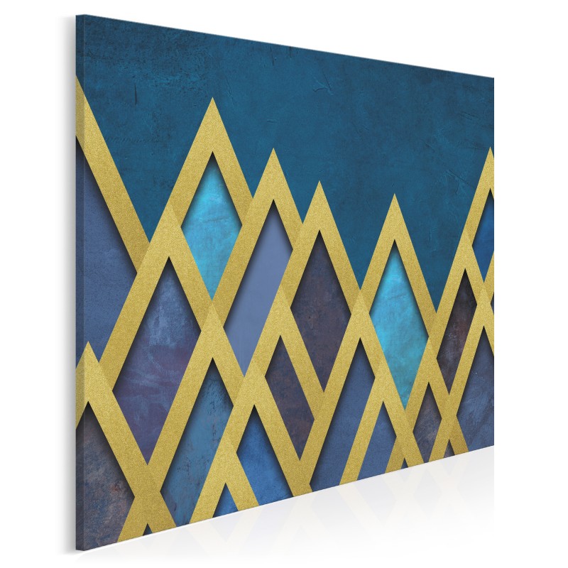 Skarbce faraonów - nowoczesny obraz na płótnie - 80x80 cm