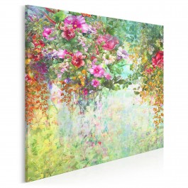 Wonny woal - nowoczesny obraz na płótnie - 80x80 cm