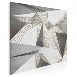 Dysproporcja - nowoczesny obraz na płótnie - 80x80 cm Dysproporcja - nowoczesny obraz na płótnie - 80x80 cm