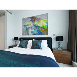 Katharsis - nowoczesny obraz na płótnie - 120x80 cm