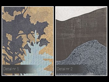 O dali z oddali - nowoczesny obraz na płótnie - 80x80 cm O dali z oddali - nowoczesny obraz na płótnie - 80x80 cm