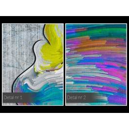 Katharsis - nowoczesny obraz na płótnie - 120x80 cm