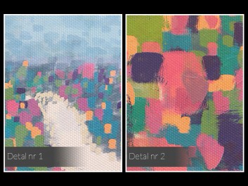 Droga do Edenu - nowoczesny obraz do salonu - 120x80 cm