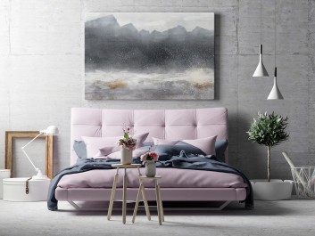 W objęciach chłodu  - nowoczesny obraz na płótnie