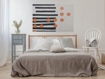 Idealia - fotoobraz do sypialni - 120x80 cm