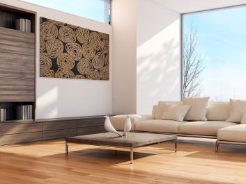 Kręgi wtajemniczenia - fotografia na płótnie - 120x80 cm