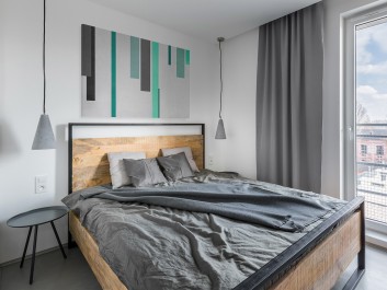 Sensoryczne poruszenie - fotoobraz do salonu - 120x80 cm