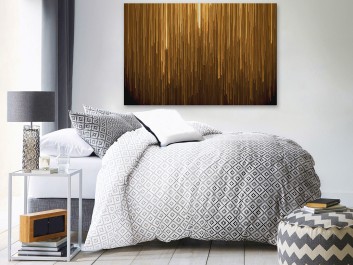 Modlitwa słońca - fotoobraz do sypialni - 120x80 cm Modlitwa słońca - fotoobraz do sypialni - 120x80 cm