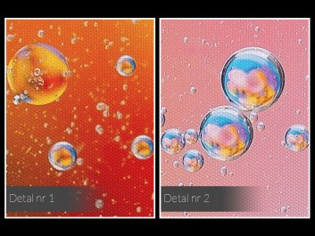 Symbioza - nowoczesny obraz na płótnie - 120x80 cm Symbioza - nowoczesny obraz na płótnie - 120x80 cm