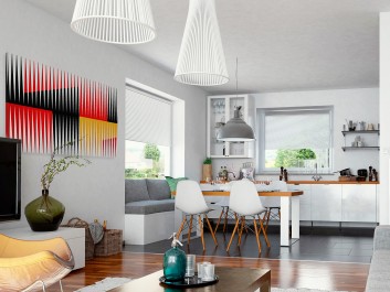 Tryktrak - fotoobraz do sypialni - 120x80 cm