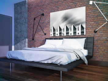 Szyk w szeregu - nowoczesny obraz na płótnie - 120x80 cm Szyk w szeregu - nowoczesny obraz na płótnie - 120x80 cm