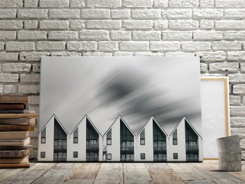 Szyk w szeregu - nowoczesny obraz na płótnie - 120x80 cm Szyk w szeregu - nowoczesny obraz na płótnie - 120x80 cm