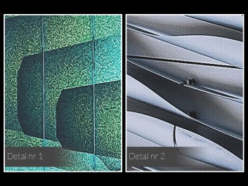 Oko Horusa - fotoobraz do sypialni - 120x80 cm