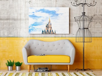 Mój Disneyland - fotografia na płótnie - 120x80 cm Mój Disneyland - fotografia na płótnie - 120x80 cm