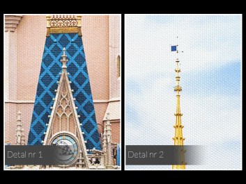 Mój Disneyland - fotografia na płótnie - 120x80 cm Mój Disneyland - fotografia na płótnie - 120x80 cm