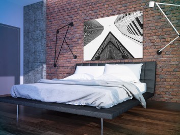 Synchronizacja - fotoobraz do sypialni - 120x80 cm Synchronizacja - fotoobraz do sypialni - 120x80 cm