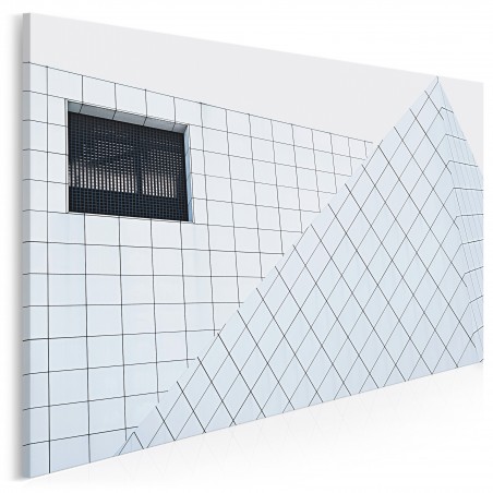 Design w kratkę - fotoobraz na płótnie - 120x80 cm