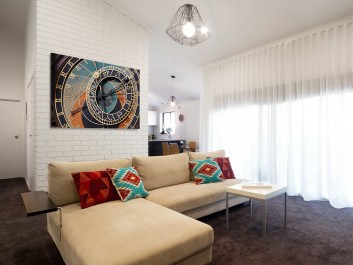 Praski zegar astronomiczny - fotoobraz do sypialni - 120x80 cm Praski zegar astronomiczny - fotoobraz do sypialni - 120x80 cm