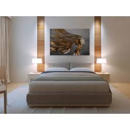 Genesis - nowoczesny obraz na płótnie - 120x80 cm