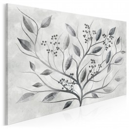 Kwiat nocy - nowoczesny obraz na płótnie - 120x80 cm