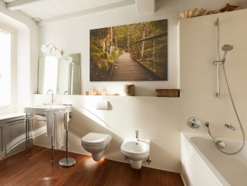 Kraina elfów - fotoobraz do sypialni - 120x80 cm