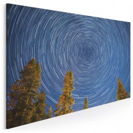 Księżycowa magia - nowoczesny obraz na płótnie - 120x80 cm Księżycowa magia - nowoczesny obraz na płótnie - 120x80 cm