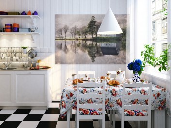 Spokój w Avonlea - fotoobraz do salonu - 120x80 cm