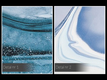 Kryształ Islandii - fotografia na płótnie - 120x80 cm