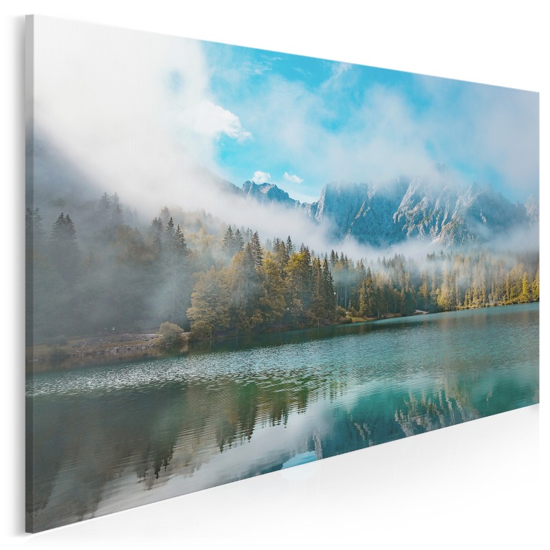 W sercu Julijskich Alp - nowoczesny obraz na płótnie - 120x80 cm
