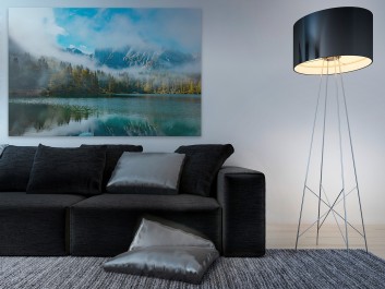 W sercu Julijskich Alp - nowoczesny obraz na płótnie - 120x80 cm W sercu Julijskich Alp - nowoczesny obraz na płótnie - 120x80 cm