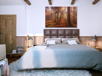 Leśne runo - fotoobraz na płótnie - 120x80 cm