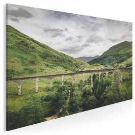 Hogwart express - fotoobraz do salonu - 120x80 cm