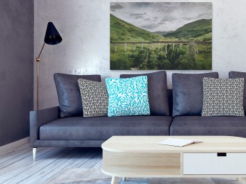 Hogwart express - fotoobraz do salonu - 120x80 cm