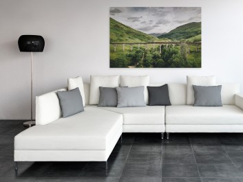 Hogwart express - fotoobraz do salonu - 120x80 cm