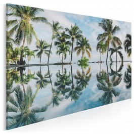 Rajska wyspa - fotoobraz na płótnie - 120x80 cm