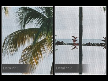 Rajska wyspa - fotoobraz na płótnie - 120x80 cm