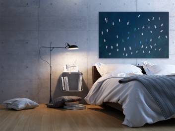 Cumowanie - fotografia na płótnie - 120x80 cm