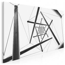 W pułapce czasu - fotoobraz do salonu - 120x80 cm